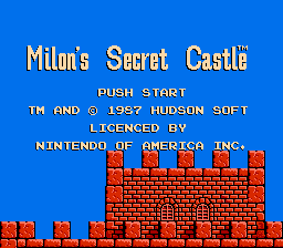 Milon's Secret Castle screenshot 3 for NES